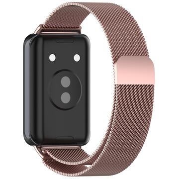Curea din plasă magnetică Honor Band 9 - Rosa