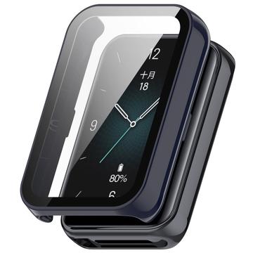 Husă Plastic cu Protector Ecran - 9H - Honor Band 9 - Albastru Închis