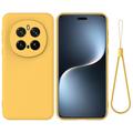 Husă din silicon lichid Honor Magic7 Pro cu curea de mana