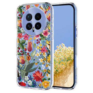 Honor Magic8 Husă TPU cu model floral - crini