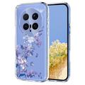 Honor Magic8 Pro Husă TPU cu model floral - Violet
