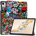 Husă Smart Folio Honor Pad X9a Tri-Fold - Graffiti