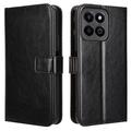 Husă Portofel cu Închidere Magnetică Honor Play 60 Plus/200 Smart - negru