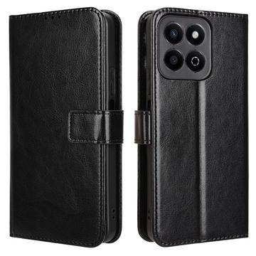 Husă Portofel cu Închidere Magnetică Honor Play 60 Plus/200 Smart - negru