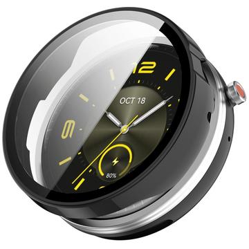 Husă Plastic cu Protector Ecran - Honor Watch Fit Elegant - Negru