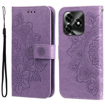 Husă Portofel Honor X5c Plus - Mandala - Violet