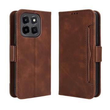 Husă portofel pentru card Honor X6c - maro