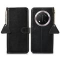 Husă Piele Portofel cu RFID Honor X60 Pro/X9c/Magic7 Lite - Negru