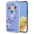 Honor X70/X9d/Magic8 Lite Husă TPU cu model floral - Violet