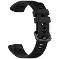 Curea Silicon Moale Huawei Band 4 Pro/3 Pro - Negru