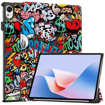Husă Folio Smart Huawei MatePad 11.5 S - Tri-Fold - Graffiti