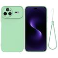 Husă din silicon lichid Huawei Nova 15 Pro cu curea de mana
