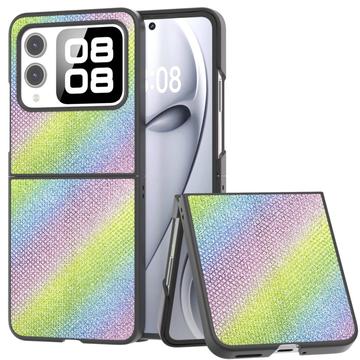 Husă hibridă Huawei Nova Flip Textura Strasuri - Multicolor