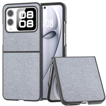 Husă hibridă Huawei Nova Flip Textura Strasuri - Gri