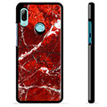 Capac Protecție - Huawei P Smart (2019) - Marmură Roșie