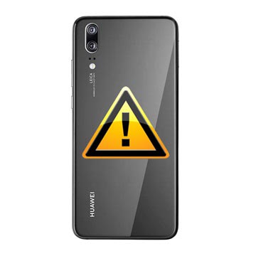 Reparație Capac Baterie Huawei P20 - Negru