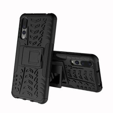 Husă Hibrid cu Stand Huawei P20 Pro - Negru