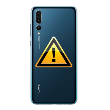 Reparație Capac Baterie Huawei P20 Pro - Albastru
