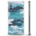 Husă Hibrid - Huawei P20 Pro - Camuflaj Albastru