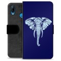 Husă Portofel Premium - Huawei P30 Lite - Elefant