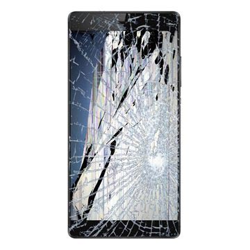Reparație LCD Și Touchscreen Huawei P8 - Negru