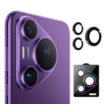 Geam Protecție Obiectiv Cameră Huawei Pura 70 Pro/70 Pro+ - Hat Prince - Negru