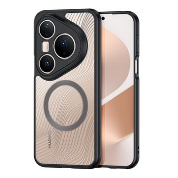 Husă hibridă Huawei Pura 80 Pro/80 Pro+ Dux Ducis Aimo - compatibilă cu MagSafe - Negru