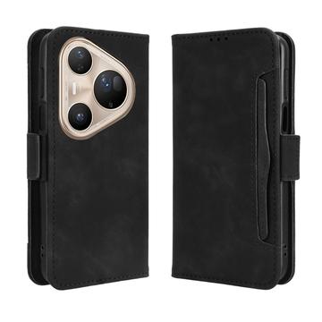 Husă portofel pentru card Huawei Pura 80 Ultra - Negru