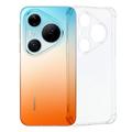 Huawei Pura 90 Pro Max Husă din silicon rezistentă la șocuri - Transparent