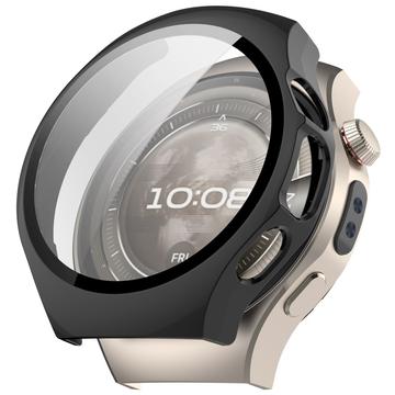 Husă Plastic cu Protector Ecran - Huawei Watch 5 - 46mm - Negru