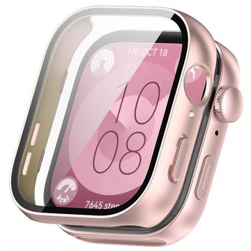 Husă cu Protector de Ecran Huawei Watch Fit 3 Tech-Protect Defence360 - Roz