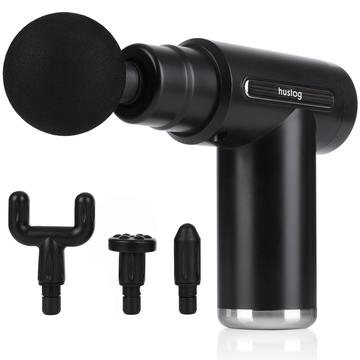 Maseur cu vibrații Huslog HUS1005 cu 4 capete interschimbabile