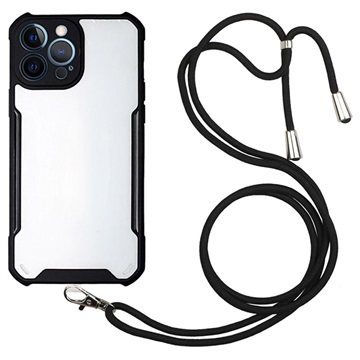 Husă Hibrid iPhone 13 Pro - Cu Șnur De Mână