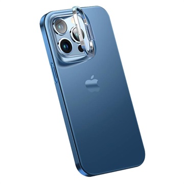 Husă Hibridă iPhone 14 Pro Max cu Suport Ascuns - Albastru