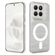Husă Hibrid Motorola Moto G37/G37 Power/G47 - Compatibila MagSafe - Transparent