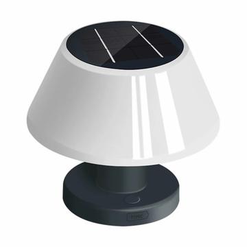 Lampă solară de birou impermeabilă IP54 cu 4 niveluri de luminozitate - alb cald