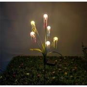 Lumini solare de grădină cu meduze, impermeabile IP65, cu 6 capete - lumină caldă