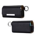 IQOS 3/3 DUO E-Cigarette Husă din piele - negru