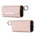 IQOS 3/3 DUO E-Cigarette Husă din piele - roz deschis