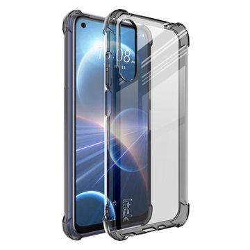 Husă TPU HTC Desire 22 Pro - Imak Anti-Scratch - Negru Transparent