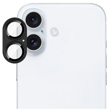 Protector complet pentru lentilele camerei, din metal și sticlă securizată iPhone 17 Imak - negru