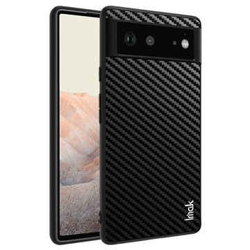 Husă Hibrid Google Pixel 6 - Imak LX-5 - Fibra de Carbon - Negru