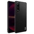 Husă Hibrid Sony Xperia 5 III - Imak LX-5 - Fibra de Carbon - Negru