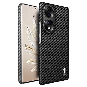 Husă Acoperită Honor 70 - Imak Ruiyi - Fibra de Carbon - Negru