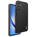 Husă Acoperită Samsung Galaxy A34 5G - Imak Ruiyi - Fibra de Carbon - Negru