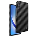 Husă Hibrid Samsung Galaxy A54 5G - Imak Ruiyi - Fibra de Carbon - Negru