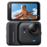 Pachet standard Insta360 GO Ultra cu cameră de acțiune 4K – Negru