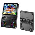 Consolă de jocuri portabilă J36 Ultra Retro cu joystick-uri RGB – Negru