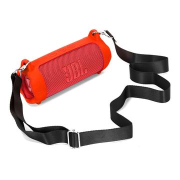 JBL Flip 7 Carcasă portabilă din silicon cu curea de umăr - negru