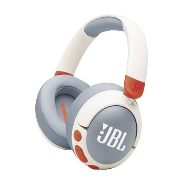 JBL JR470NC Căști fără fir pentru copii - Alb / Gri / Portocaliu